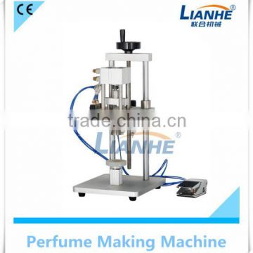 Lianhe Glass Bottle Perfume Cap Machine Crimper Machine Perfume