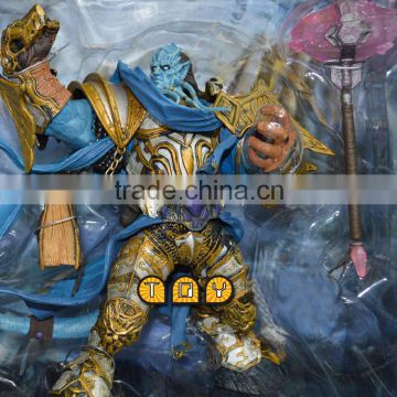 3D USA movies game World of Warcraft Draenei knight figurine series Alliance OEM&ODM Custome 1/6 pvc Figures toys manufacture