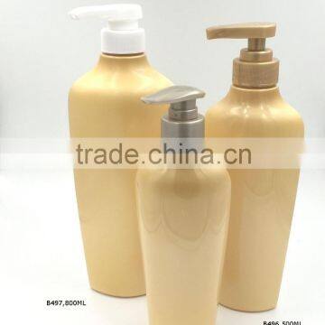 800ml PET Fashion refillable shampoo bottle