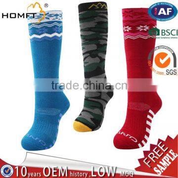 Brand Outdoor Sport Ski knee high thermal warm Socks men