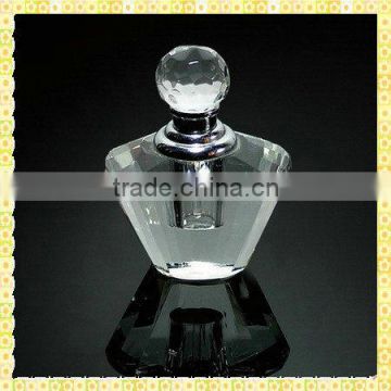 New Designed Crystal Clear Perfume Bottles For Room Decoration Furnishing Articles