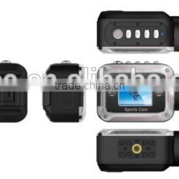 RLAT-98W Portable Wearable Sports Camera 1080P Waterproof Action Video Camera