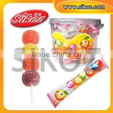 fruity flavor balls jelly soft candy SK-R003