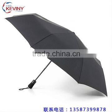auto open and close umbrella 3 folds umbrella in high quality made by chinease umbrella manufacturer