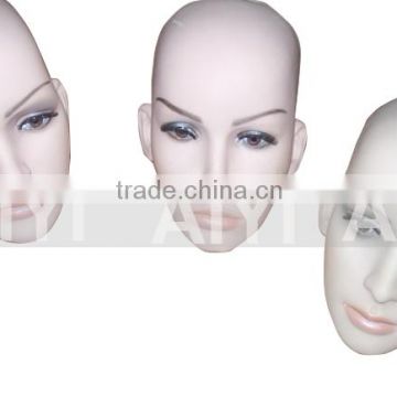 female mannequin head makeup for sunglass