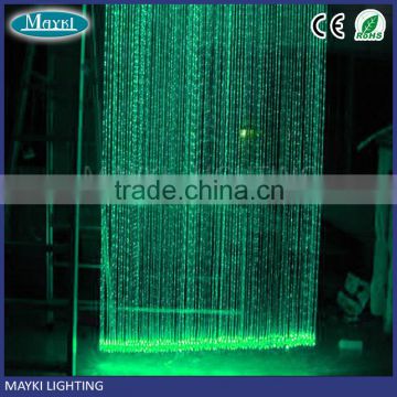 Color changes fiber optic decorations LED fibre optic curtain light