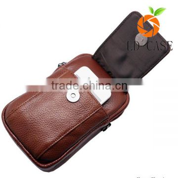 High-quality portable durable leather tools bag