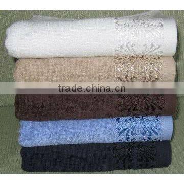 100%cotton plain bath towels for all ages