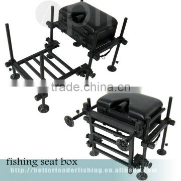 cheap aluminium carp fishing tackle seat box made in China