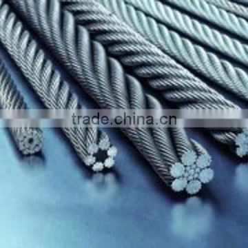 6*19S round strand steel wire rope