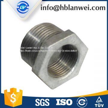 Bushing Malleable iron pipe fittings