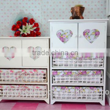high capacity wooden storage cabinet with multi drawers