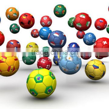 Promotional Soccer Balls , custom balls , cheap flag soccer balls