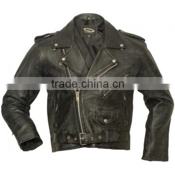 Leather motorbike Motorcycle Armour jacket