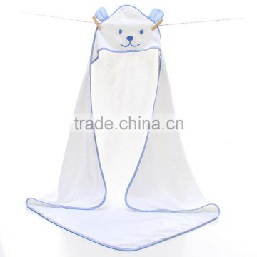 Animal hooded design cotton baby shower pool towel