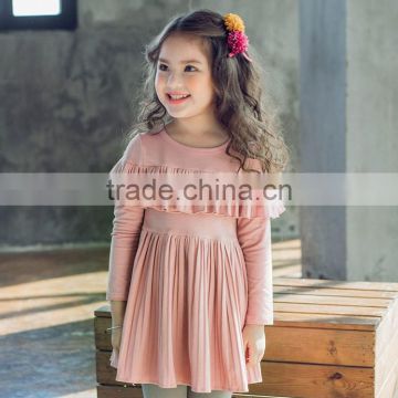 Lovelybabies kids fashion dresses pictures fashion ruffle icing modern dresses for girls