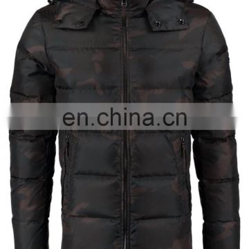proofwater artificial padded jacket for man
