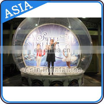 Themed Printing Inflatable Snow Bubble for dancing show