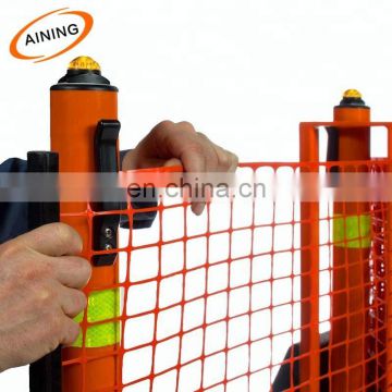 70*40 mm plastic construction orange safety net for UK market