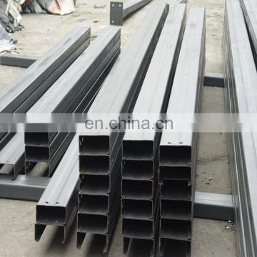 China wholesale galvanized steel c channel construction material custom channel c channel