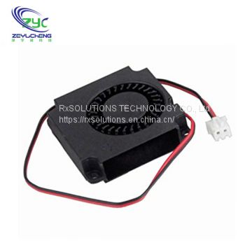 5v dc 40mm micro brushless axial mini cooling blower fan with connector