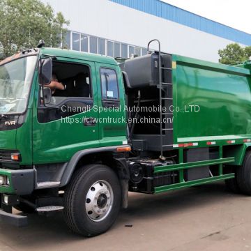 Factory Sale Brand New ISUZU 12cbm Garbage Compactor truck