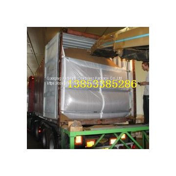 PP woven both sides laminated dry bulk container liner