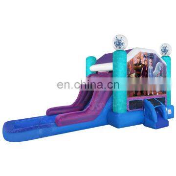 Large Bounce House Water Slide Inflatables Jump Castle With Slide