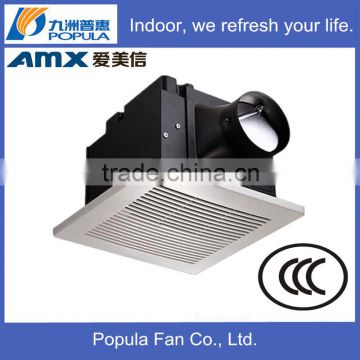 Super quiet ceiling mounted fan duct exhaust fan/ bath room extrator with CE certificte