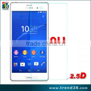 9h clear tempered glass screen protector for sony Xperia z4