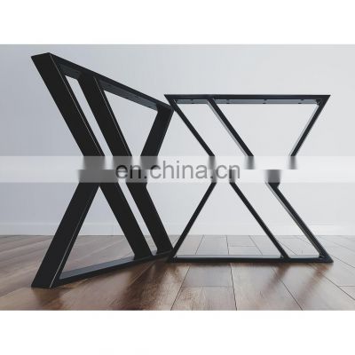 Table Legs Heavy Duty Furniture Office Restaurant Dinning Desk Feet Steel Industrial Cast Iron Dining Table Legs Metal For Table