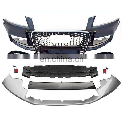 car bodikits Front bumper with grill for Audi A5 S5 RS5 style Auto modified High quality PP material body kit 2009 2010 2011