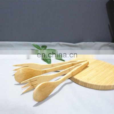Wholesale Convenient Eco-friendly Hotel Tea Tongs Accessories Kitchen Food Bamboo Tongs