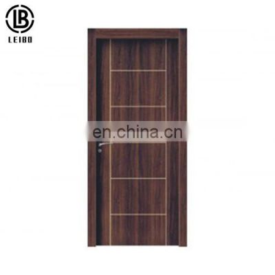 China Office Modern Bathroom WPC Wood Plastic Composite Doors Factory