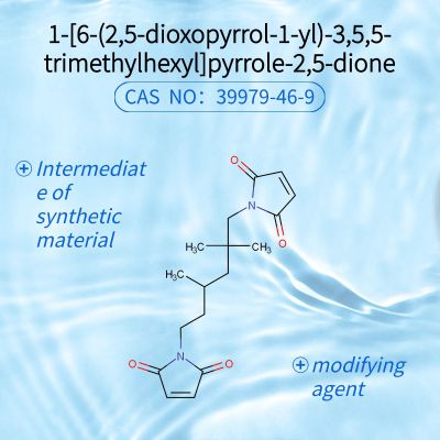 1-[6-(2,5-dioxopyrrol-1-yl)-3,5,5-trimethylhexyl]pyrrole-2,5-dione  CAS No.: 39979-46-9