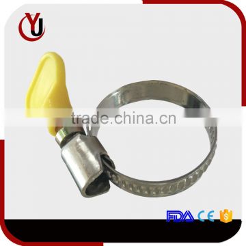 stainless steel round hose clamp with germany type