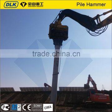 Excavator mounted Hydraulic vibrating hammers for sheet pile concrete pile                        
                                                Quality Choice