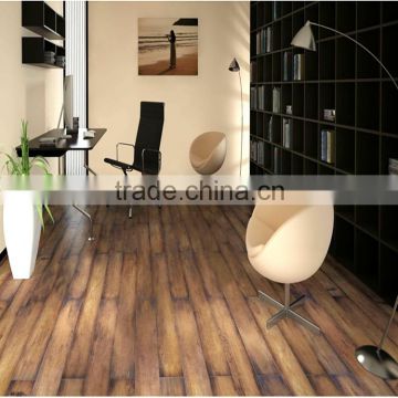 german hdf 10mm crystal surface v-groove brazilian walnut laminate flooring