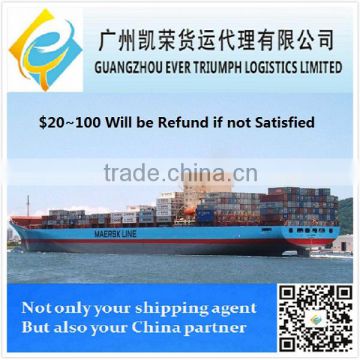 cheap sea container shipping from China to Belgium Zeebrugge