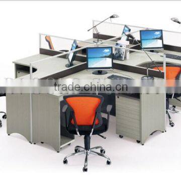 USA Style Design Office Cubicles, I-shaped Office Workstation with Panels (SZ-WS280)