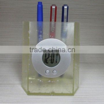 LCD Clock with Pen clock