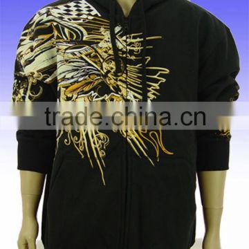 Long sleeve custom hoodies for men zip up hoodies