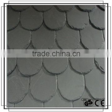 Grey Slate Stone Roof Tile with Two Drilled Holes