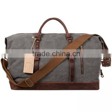 Top Selling Retro Heavy Duty Canvas Men's Travel Bag Duffel Bag for Outdoor