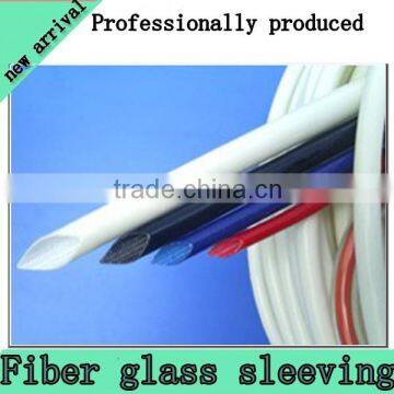 Silicone glass fiber sleeves