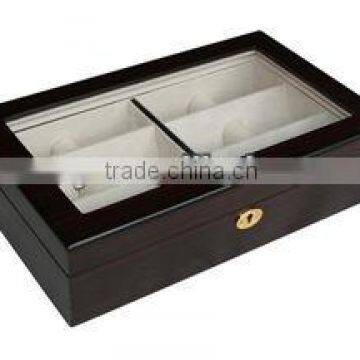 Exclusive high end wooden eyeglass display box