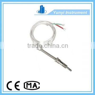 Metal wire J type thermocouple with double bayonet cap