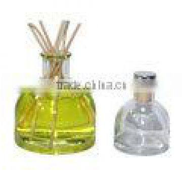 Unique hemisphere shape 200ml reed diffuser glass bottle for sale