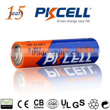 Top Sale PKCELL 1.5V LR6 double A Alkaline Battery