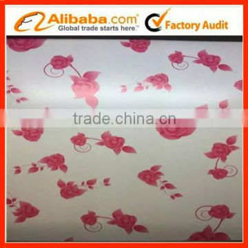 China Top Ten Selling Furnishing Flower Pattern PPGI Steel Coils for Constructions